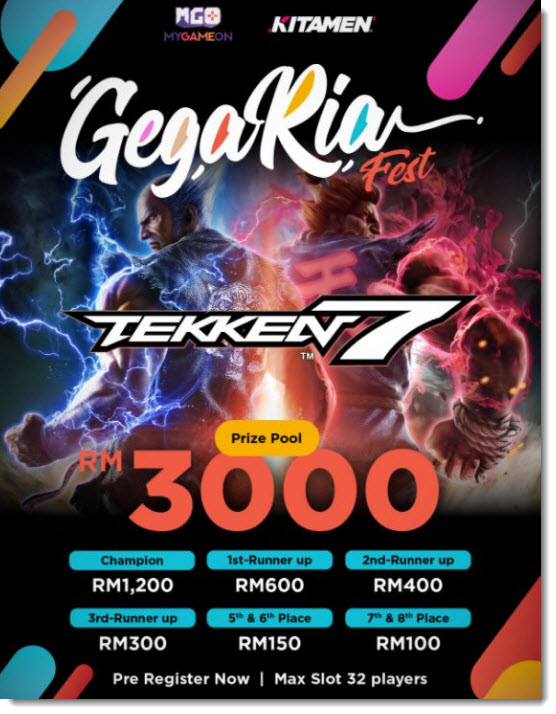 kitamen gegaria tekken 7 challenge