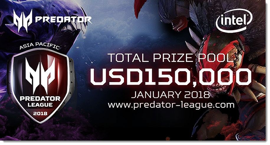 Dota Acer Predator League January 2018
