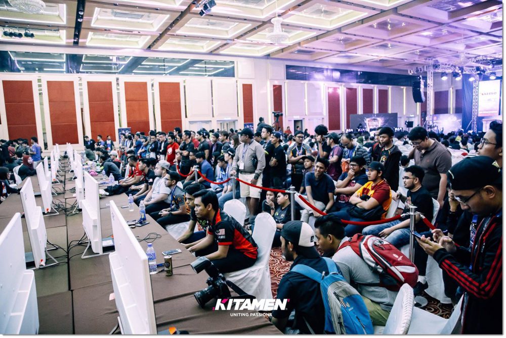 The event crowd Malaysia Cyber games 2017