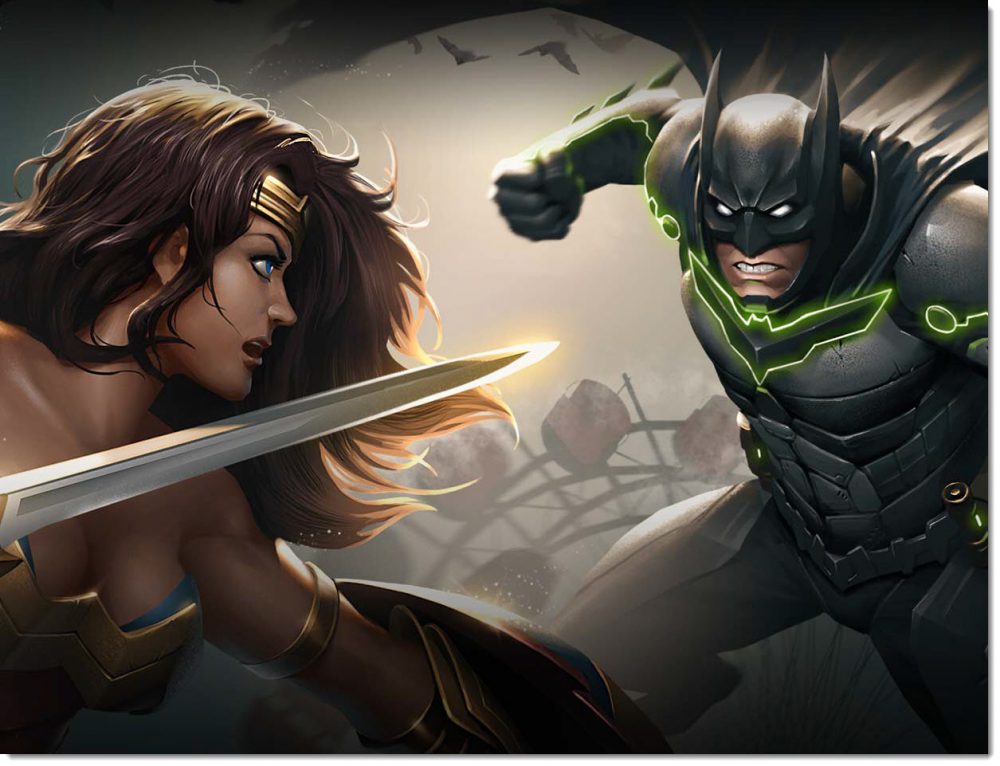 wonder woman vs batman injutice 2