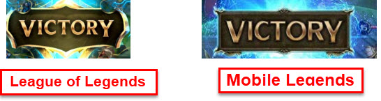 victory logo similarity