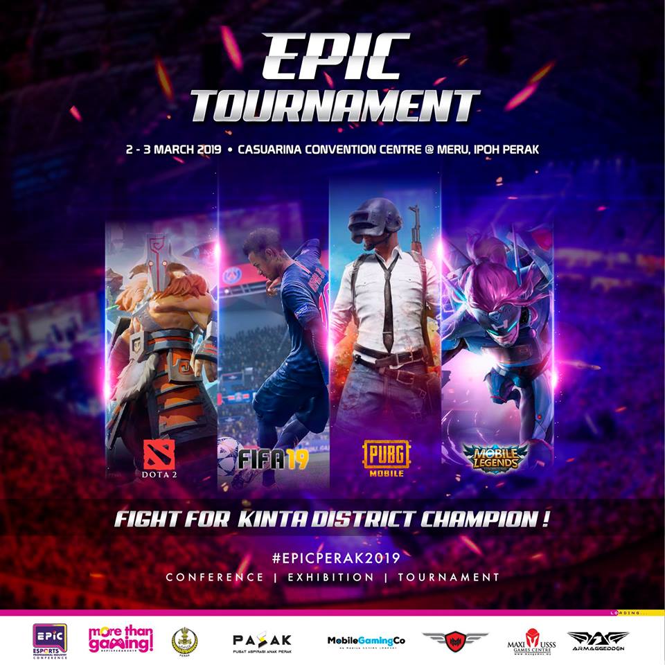 Epic perak tournament poster