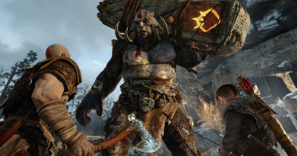 god of war 4 kratos and son