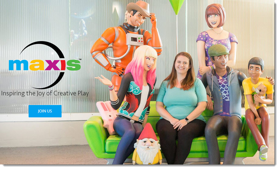 maxis studios creator of the sims